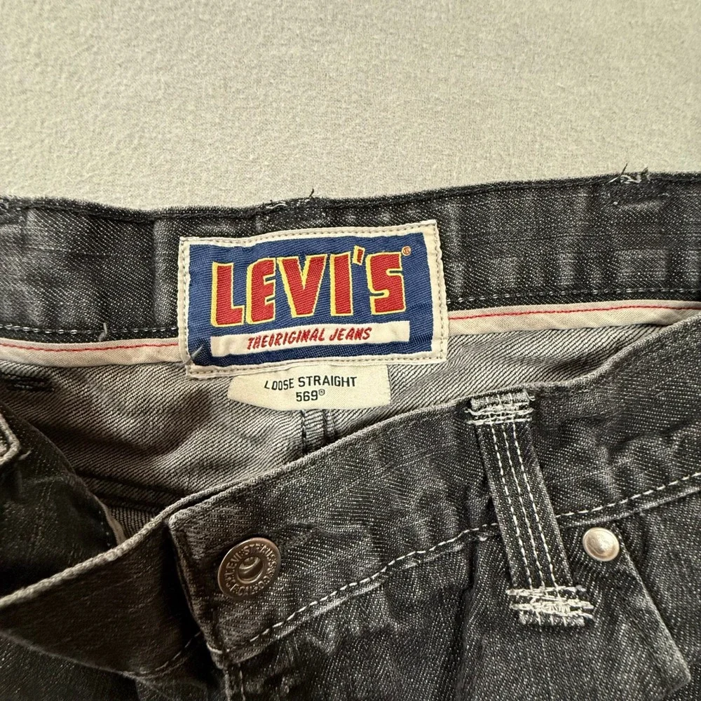 Levi's The‎ Original Jeans Loose Straight 569 Streetwear Men 36x32 (fits 37x29)